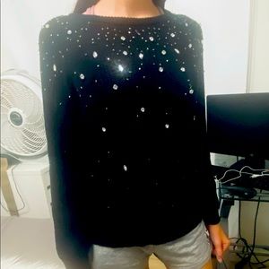 H&M suéter with crystals